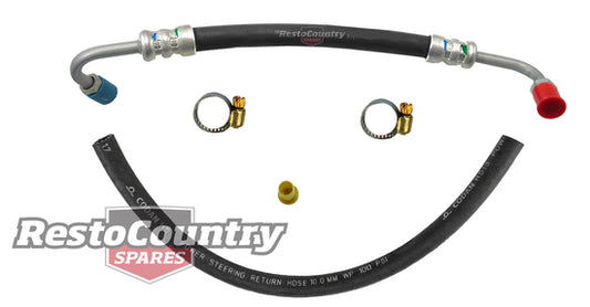 Holden Power Steering Hose Kit IMPERIAL HIGH + LOW HQ HJ HX HZ 6cyl 186 202 - kPSH1010-a