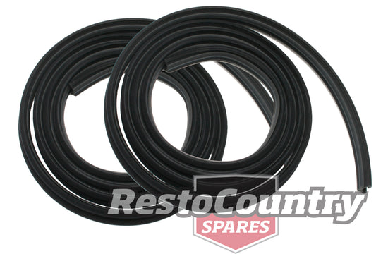 Holden Bailey Channel Seal Pair x2 Torana HB LC LJ Front or Rear SEDAN + COUPE - kRBC1014x2