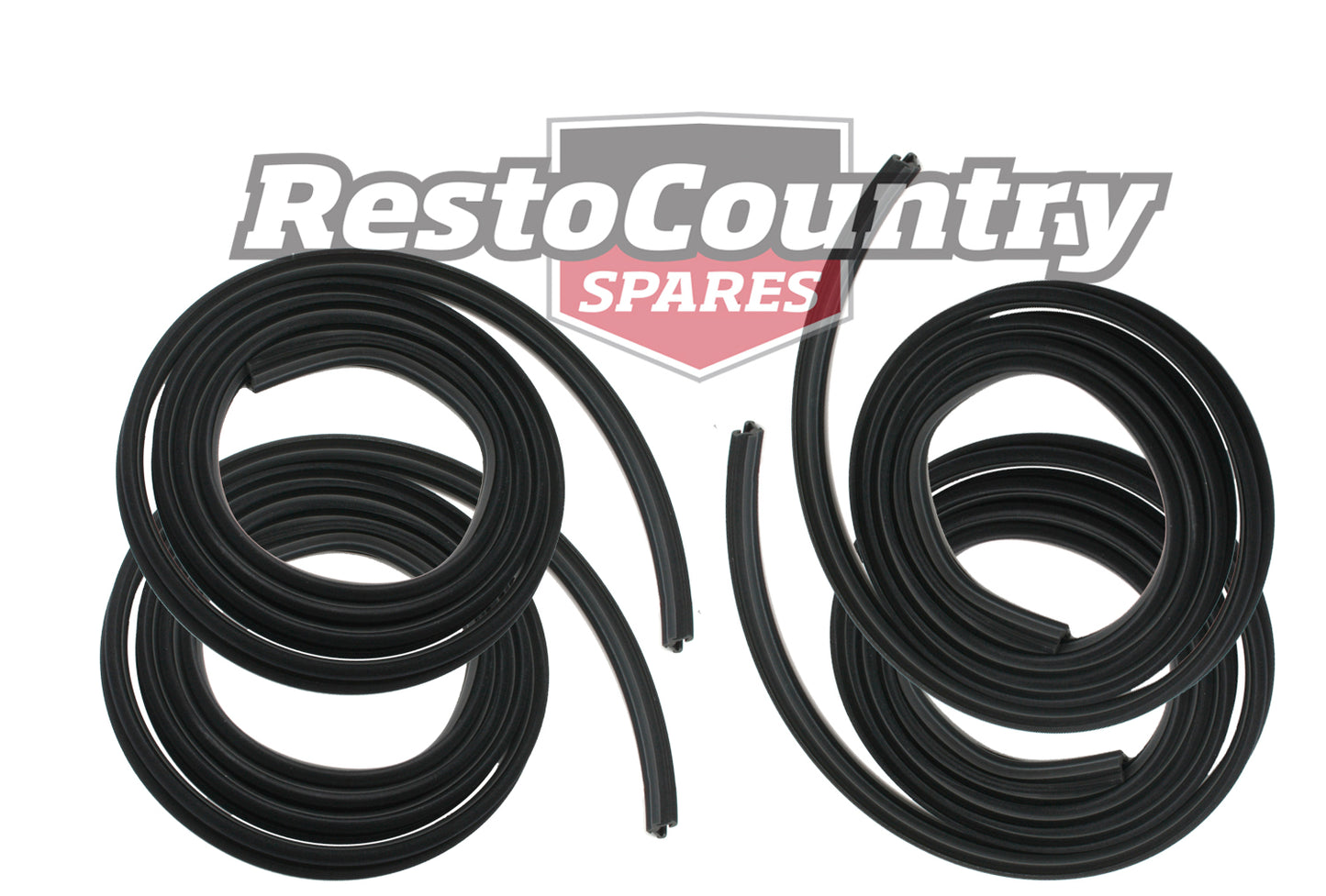Holden Bailey Channel Seal Set x4 Torana HB LC LJ SEDAN Front + Rear window felt - kRBC1014x4