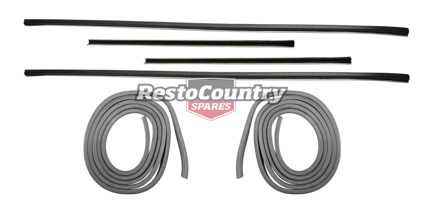Holden Bailey + Pillar Channel + Door Seal PAIR 48 FJ FX window rubber belt - kRBC1062-a