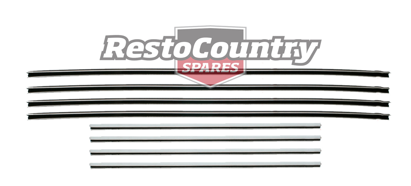 Ford Bailey Channel Set x4 Front + Rear XK XL XM XP  door  window - kRBC2102-b