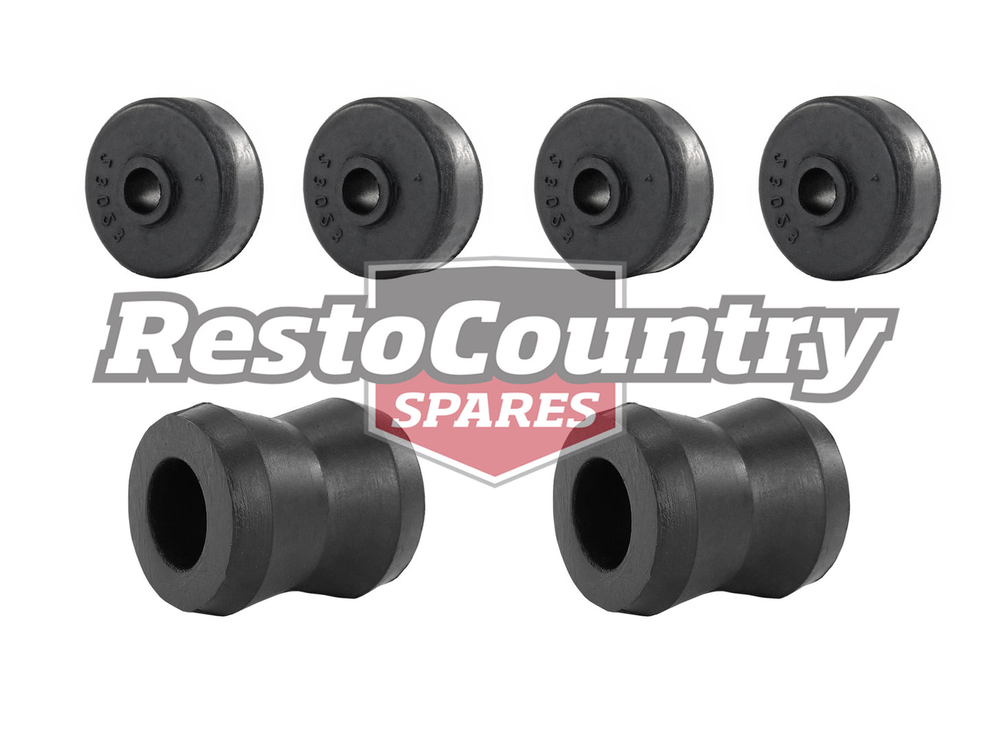 Holden Rear Upper + Lower Shock Absorber Bush Kit HQ HJ HX HZ WB LH LX UC - kRBK1143-c