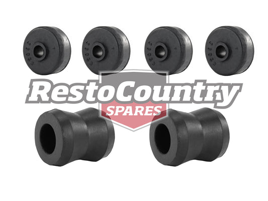 Holden Rear Upper + Lower Shock Absorber Bush Kit HQ HJ HX HZ WB LH LX UC - kRBK1143-c