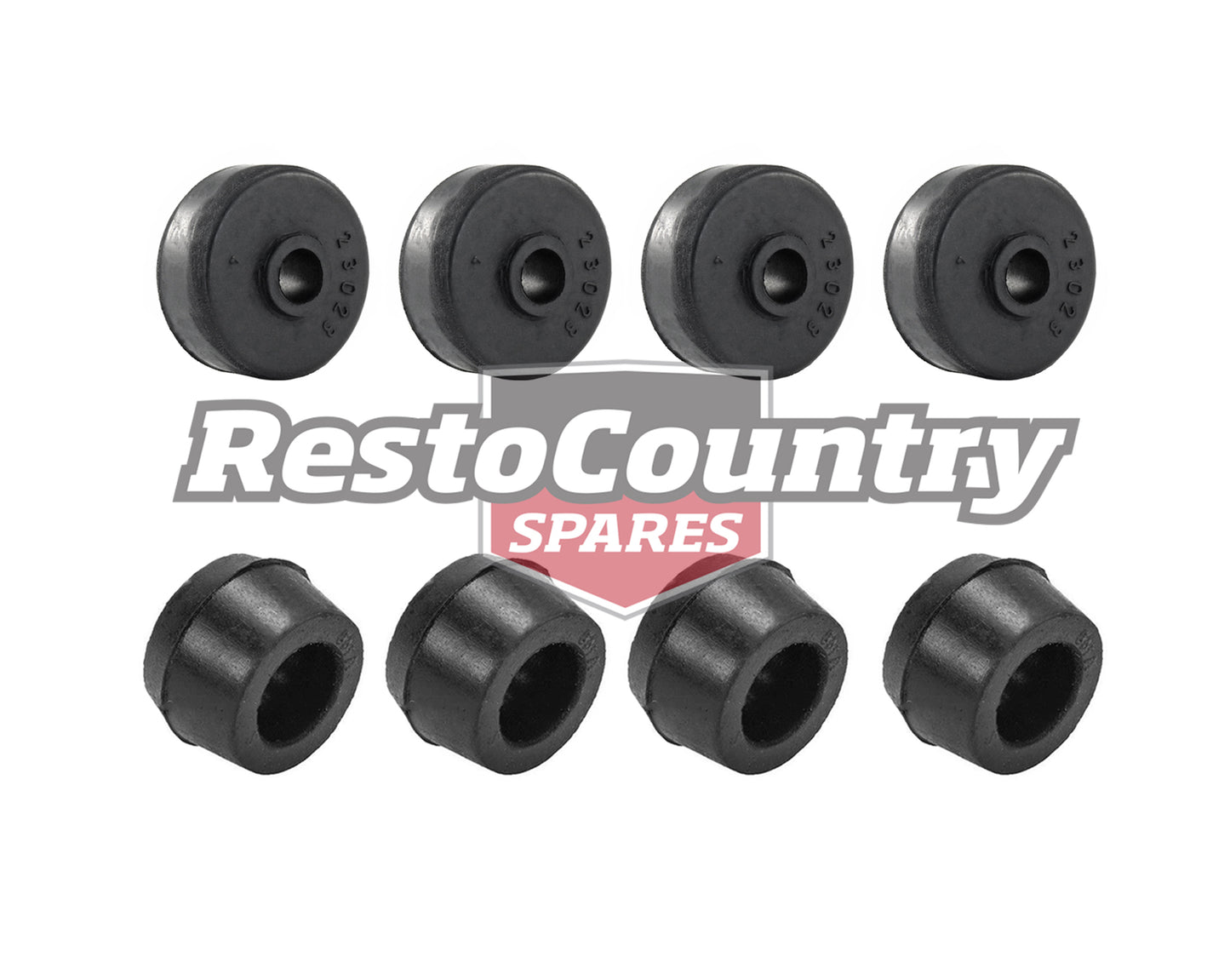 Holden Rear Upper + Lower Shock Absorber Bush Kit HK HT HG LC LJ TA - kRBK1143-b