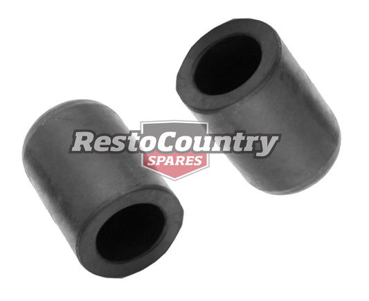 Rubber Water Blanking / Block Off Cap PAIR 1/2 12mm ID Round End plug stop pipe - kRBP-12-a