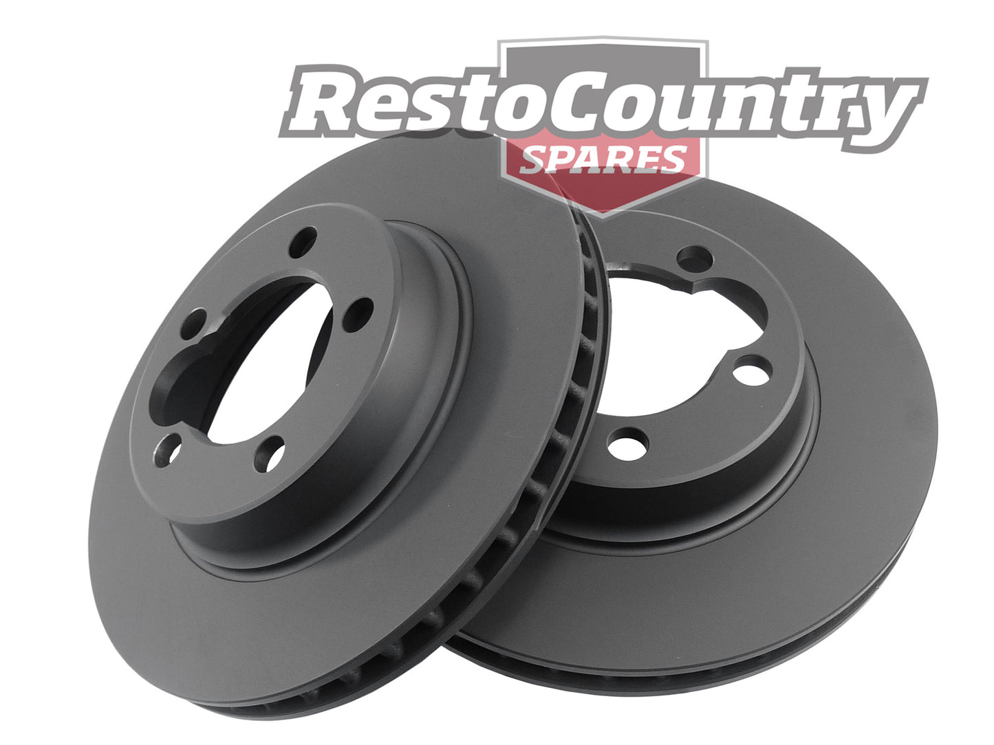 RDA Rear Disc Brake Rotor Pair (Standard) Ford XB XC ZG ZH - kRDA103-a
