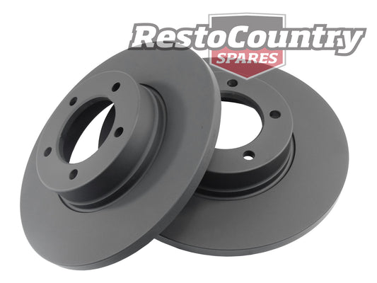 RDA Front Disc Brake Rotor Pair (Standard) Ford XR XT ZA ZB 6Cyl- kRDA104-a
