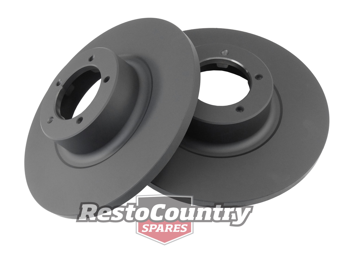 RDA Front Disc Brake Rotor Pair (Standard) Holden HK HT 6Cyl - kRDA2-a