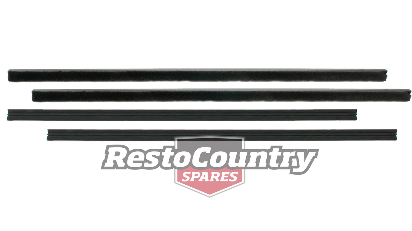 Holden Commodore Front Door Weather Belt Rubber Strip OUTER + INNER Set VB VC VH - kRDB1001-3x4