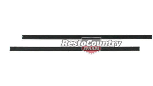 Holden Door Weather Belt Rubber Strip FRONT OUTER Pair L + R VB VC VH Commodore - kRDB1001x2