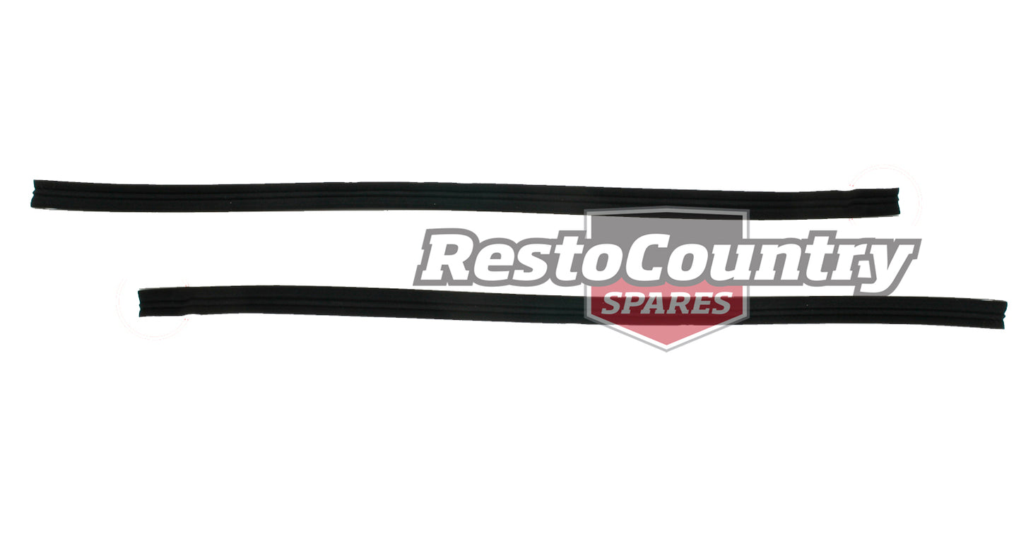 Holden Door Weather Belt Rubber Strip REAR OUTER Pair LH + RH Commodore VB VC VH - kRDB1002x2