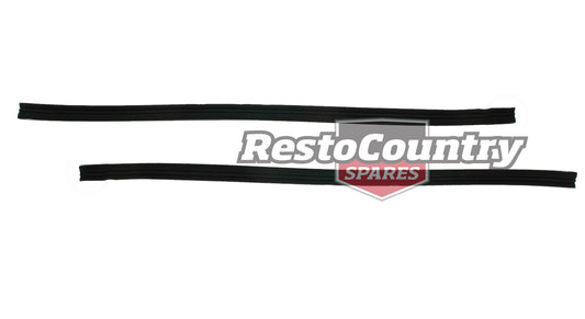 Holden Door Weather Belt Rubber Strip REAR OUTER Pair LH + RH Commodore VB VC VH - kRDB1002x2