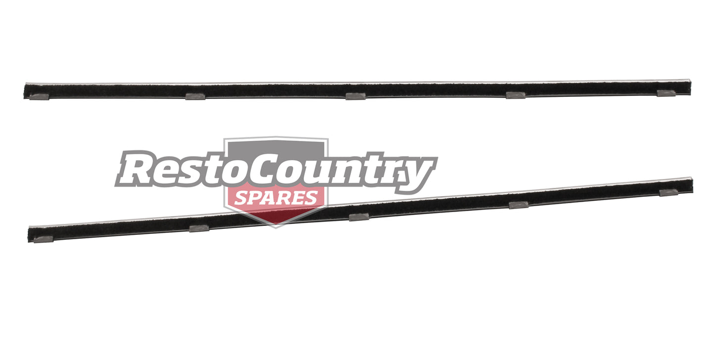 Holden REAR Door Weather Belt PAIR 48-215 FX FJ Inner or Outer rubber water seal - kRDB1012-a