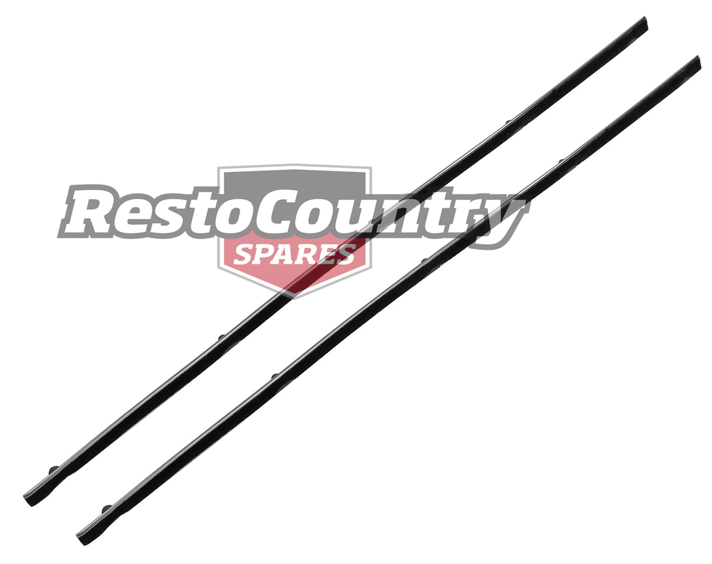Holden Front Door Weather Belt x2 INNER or OUTER FE FC strip rubber seal - kRDB1013-a