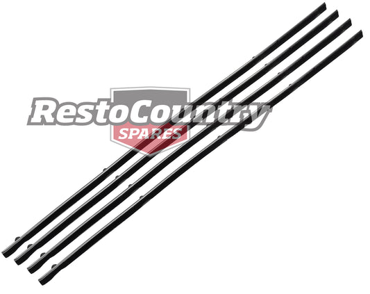 Holden Front Door Weather Belt Kit x4 INNER +OUTER FE FC strip rubber seal - kRDB1013-b