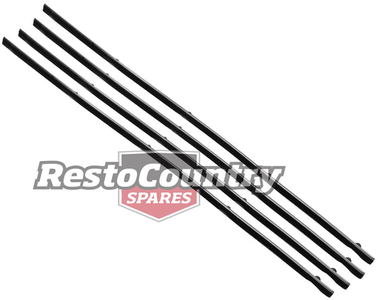 Holden Rear Door Weather Belt Kit x4 INNER + OUTER FE FC FB EK strip rubber seal - kRDB1014-b
