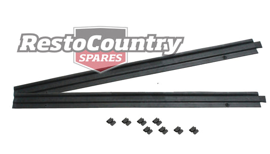 Holden Door Weather Belt COUPE Front OUTER Pair x2 L + R Torana LC LJ rubber - kRDB1019-20