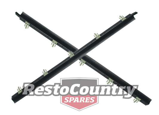 Holden Door Weather Belt Left + Right FRONT OUTER Torana LC LJ SEDAN strip seal - kRDB1022x2