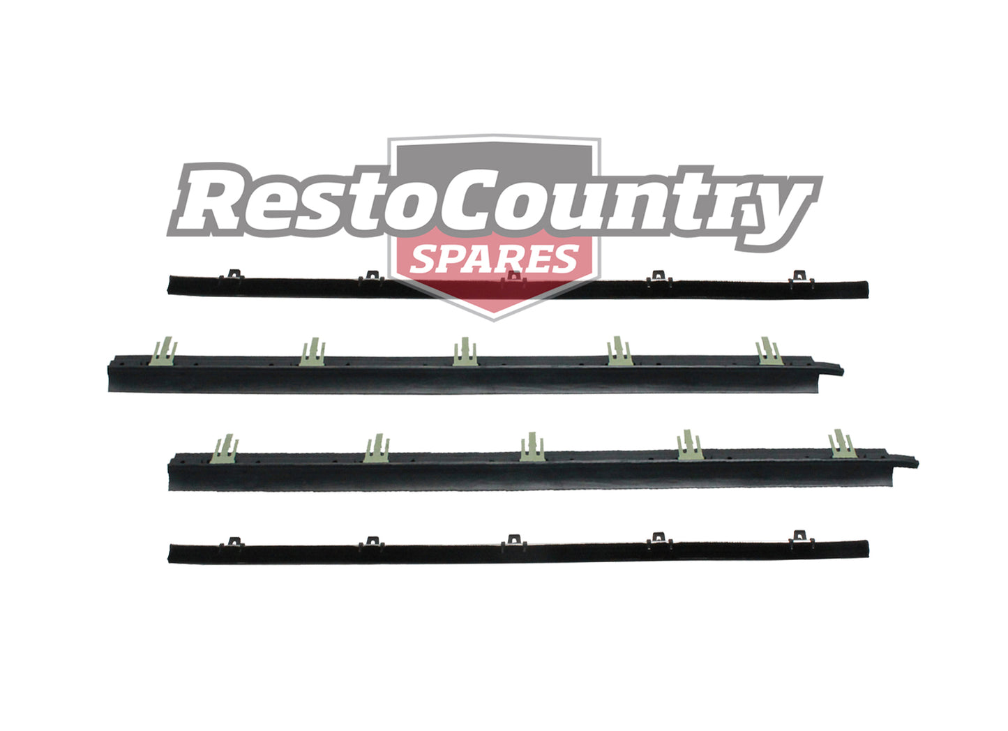 Holden Door Weather Belt REAR INNER+ OUTER Left + Right Torana LC LJ SEDAN - kRDB1023-5