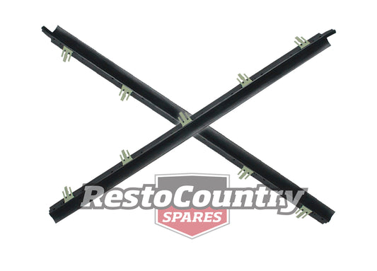 Holden Door Weather Belt REAR OUTER Left + Right Pair x2 Torana LC LJ SEDAN - kRDB1023-Ax2