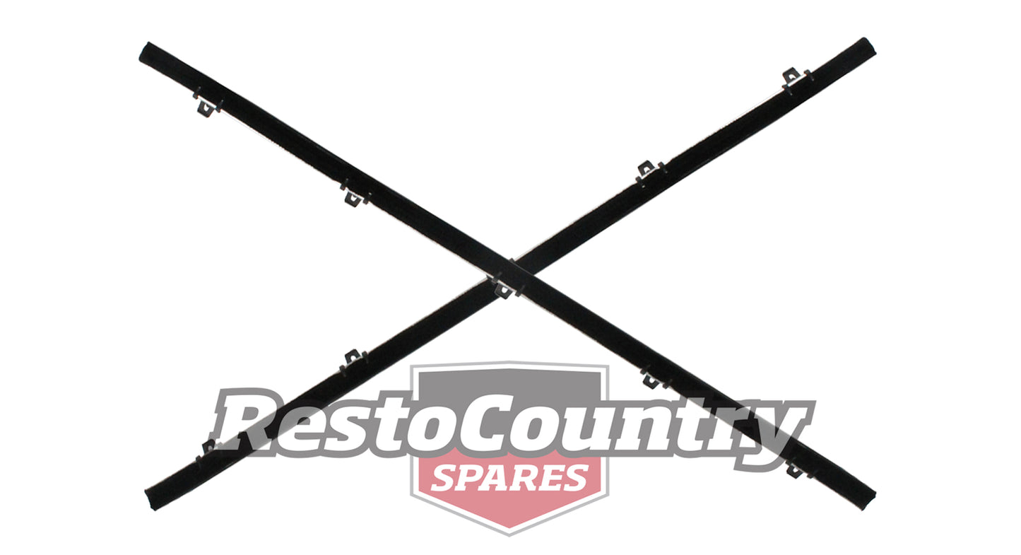 Holden Door Weather Belt REAR INNER Left + Right Pair x2 Torana LC LJ SEDAN - kRDB1025x2