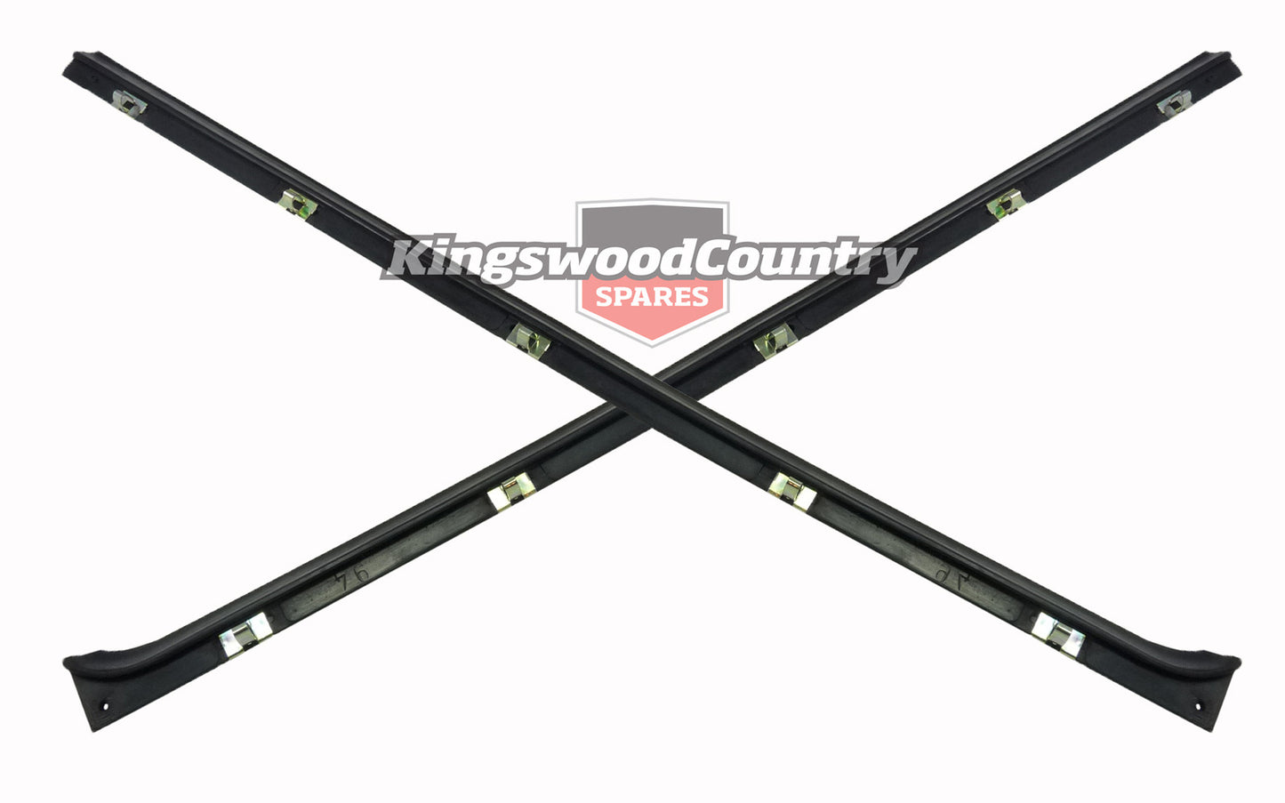 Holden Door Weather Belt OUTER LEFT +RIGHT FRONT or REAR EJ EH Strip Seal Pair - kRDB1027-1028