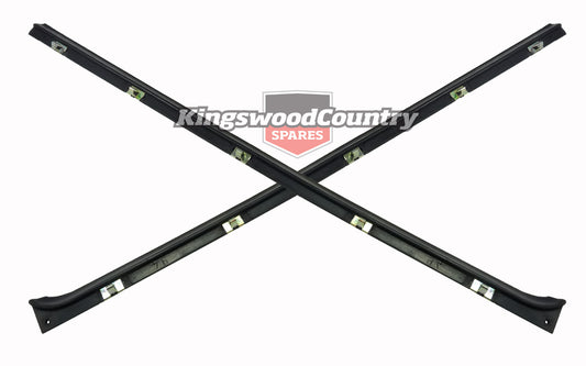 Holden Door Weather Belt OUTER LEFT +RIGHT FRONT or REAR EJ EH Strip Seal Pair - kRDB1027-1028