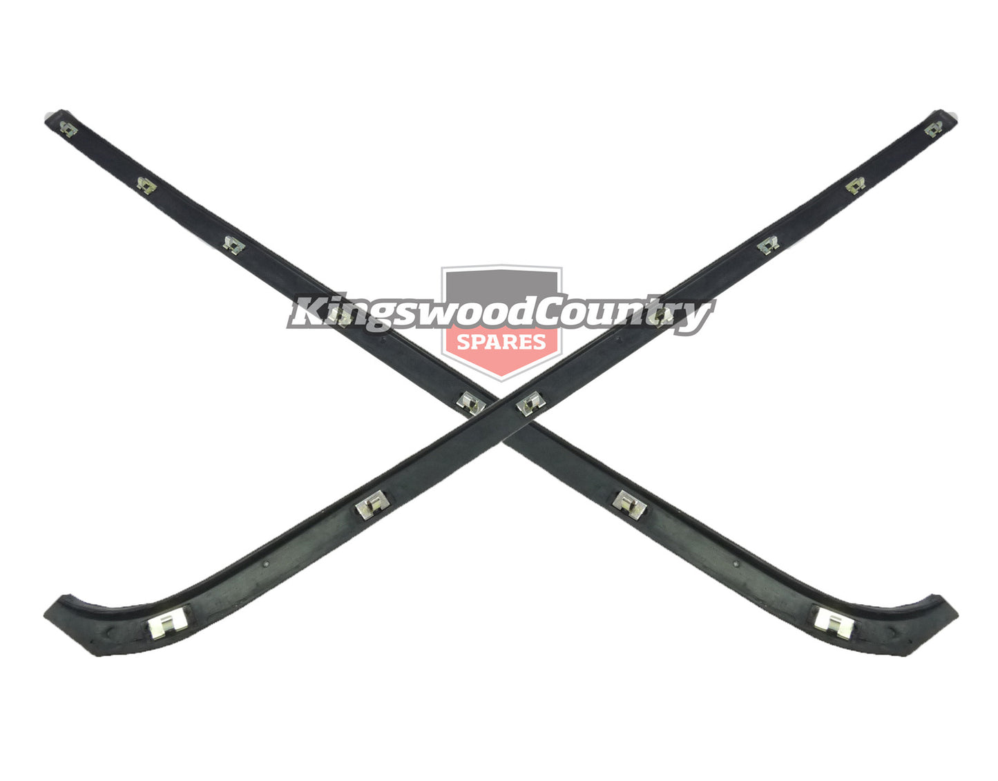 Holden Door Weather Belt REAR- LEFT /RIGHT OUTER /INNER. HT HG Sedan strip seal x2 - kRDB1039-1040