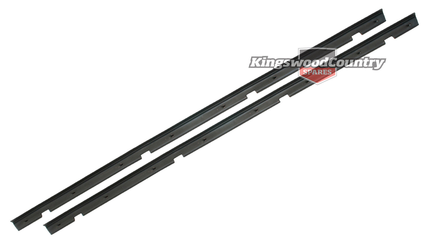Holden Torana LH LX UC SLR  Weather Belt Strip Seal FRONT LEFT +RIGHT OUTER - kRDB1061A_B