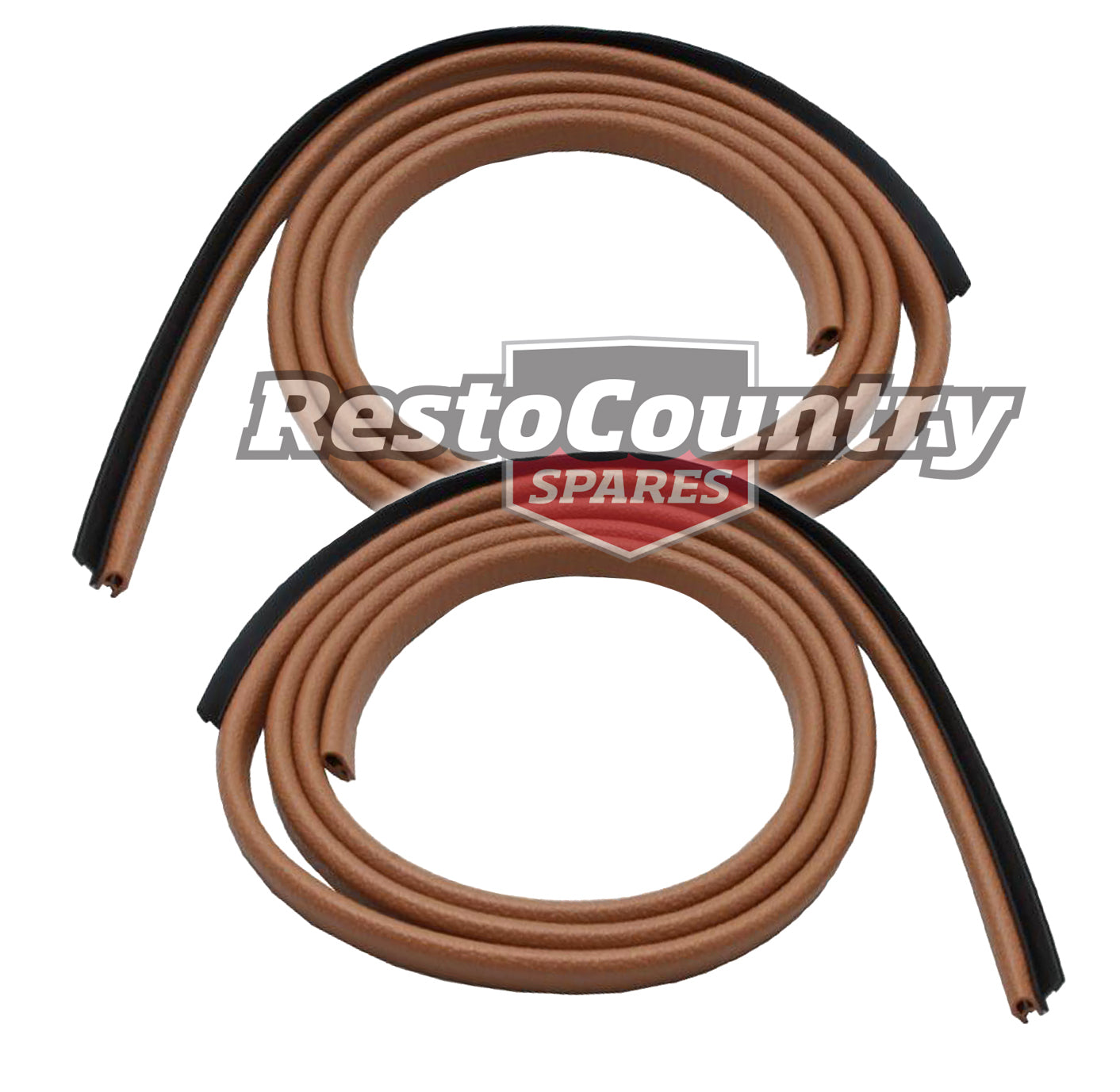 Holden Monaro Coupe REAR Inner Weather Seal Door Belt PAIR GAZELLE L+R HQ HJ HX - kRDB1173Cx2