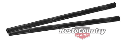 Ford Door Weather Belt Pair LEFT + RIGHT REAR Outer XA XB  ZF ZG seal glass - kRDB2049x2