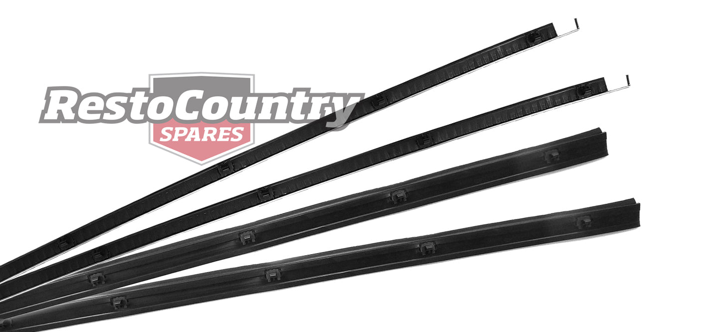 Ford Door Weather Belt Kit Rear LEFT + RIGHT Inner + Outer XA XB  ZF ZG seal - kRDB2049x4