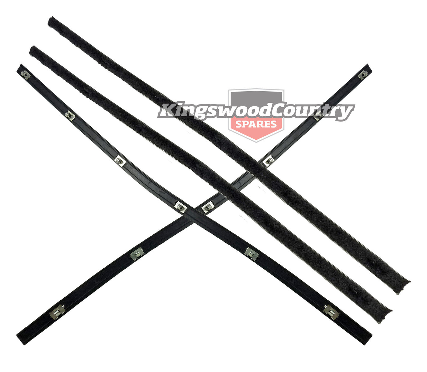 Ford Door Weather Belt REAR- LEFT +RIGHT INNER +OUTER XR XT XW XY ZA ZB ZC ZD strip seal - kRDB2103-04-07-08