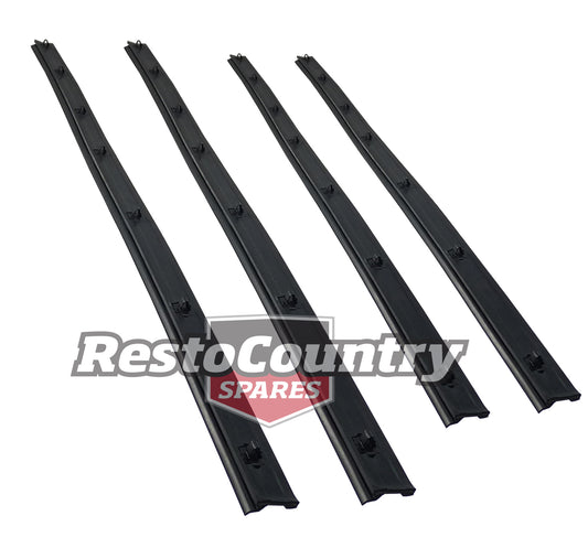 Ford Front Door Weather Belt Set x4 XM XP INNER + OUTER Sedan Wagon seal - kRDB2095-c