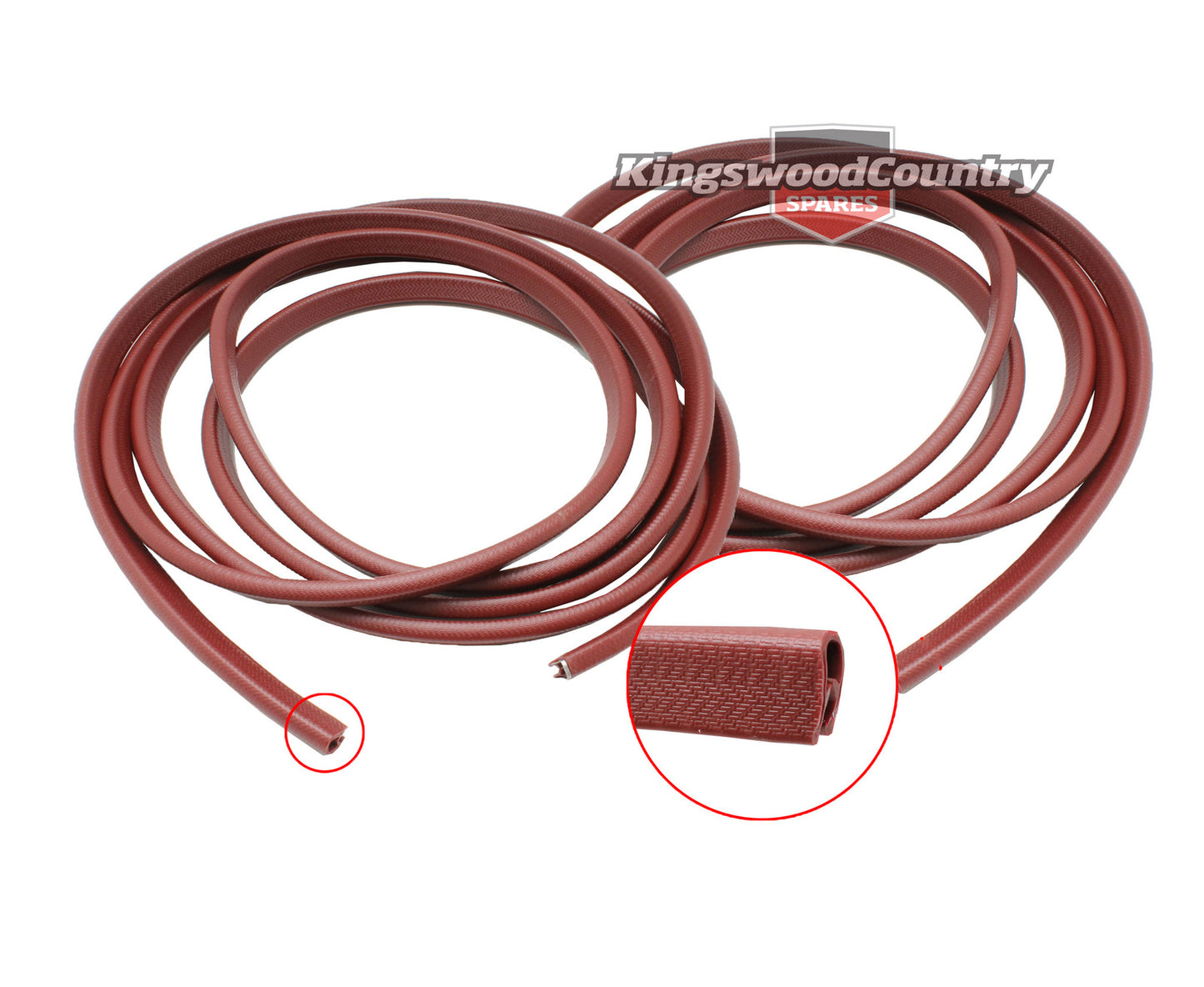 Holden Pinchweld MAROON HD HR HK HT HG pinch weld front rear door x2 - kRDS0013Mx2