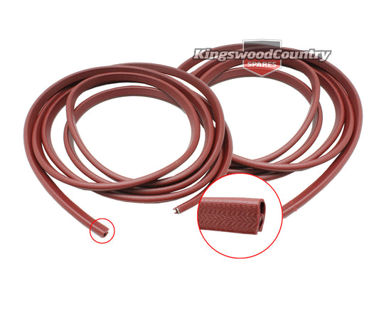 Holden Pinchweld MAROON HD HR HK HT HG pinch weld front rear door x2 - kRDS0013Mx2