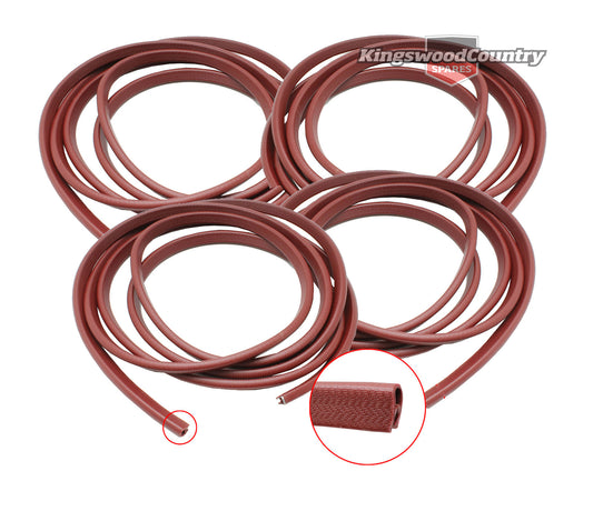 Holden Pinchweld MAROON HD HR HK HT HG pinch weld front rear door x4 - kRDS0013Mx4