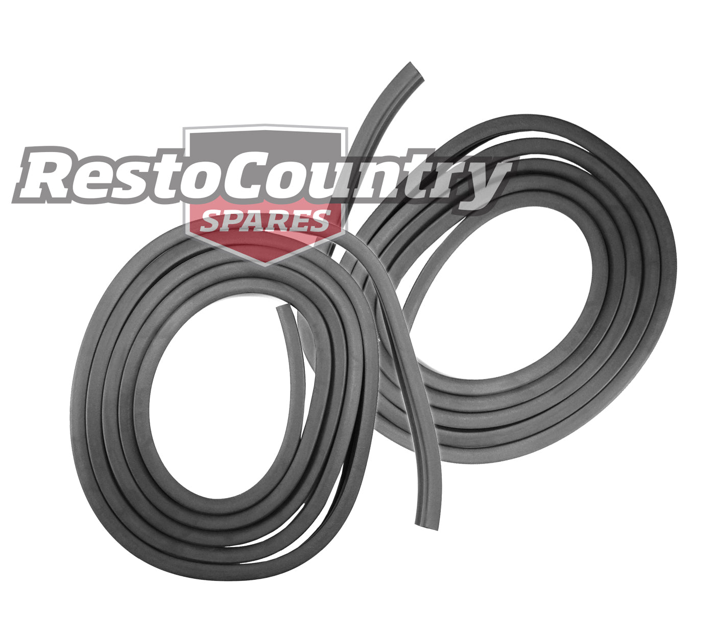 Holden Door Seal Pair x2 Left + Right Front or Rear Glue In 48-215 FX FJ - kRDS1001x2