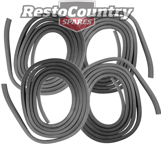 Holden Door Seal Kit x4 Left + Right Front + Rear Glue In 48-215 FX FJ - kRDS1001x4