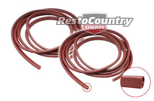 Holden Pinchweld MAROON Pair HK HT HG Monaro Coupe door pinch weld - kRDS1015M-a