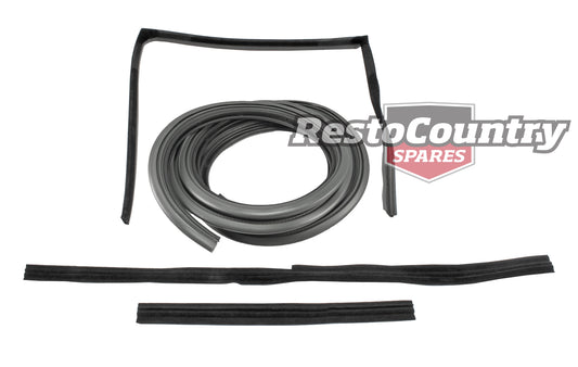 Holden Commodore Rear Door Bailey Channel + Seal Kit GREY Right VN VP VR VS - kRDS1020GR-b