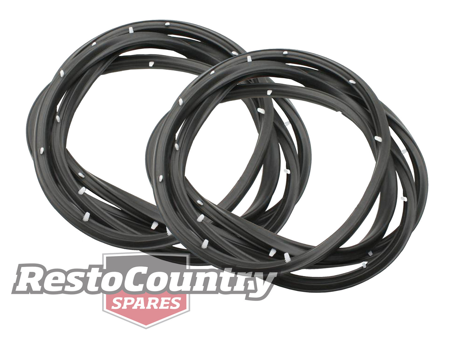 Holden Torana Door Seal Pair x2 REAR Left + Right LC LJ SEDAN rubber - kRDS1023_4x2