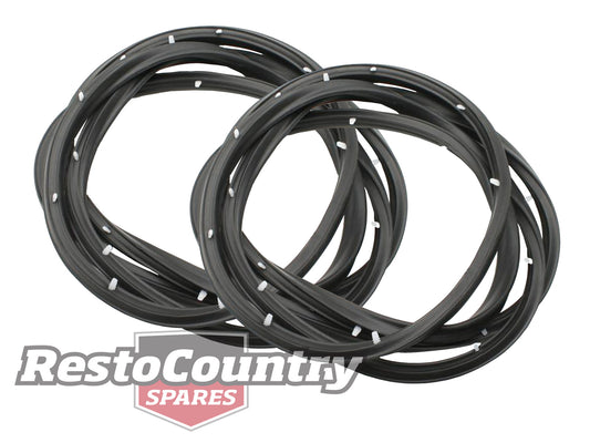 Holden Torana Door Seal Pair x2 Left + Right Front COUPE LC LJ rubber - kRDS1025-6x2