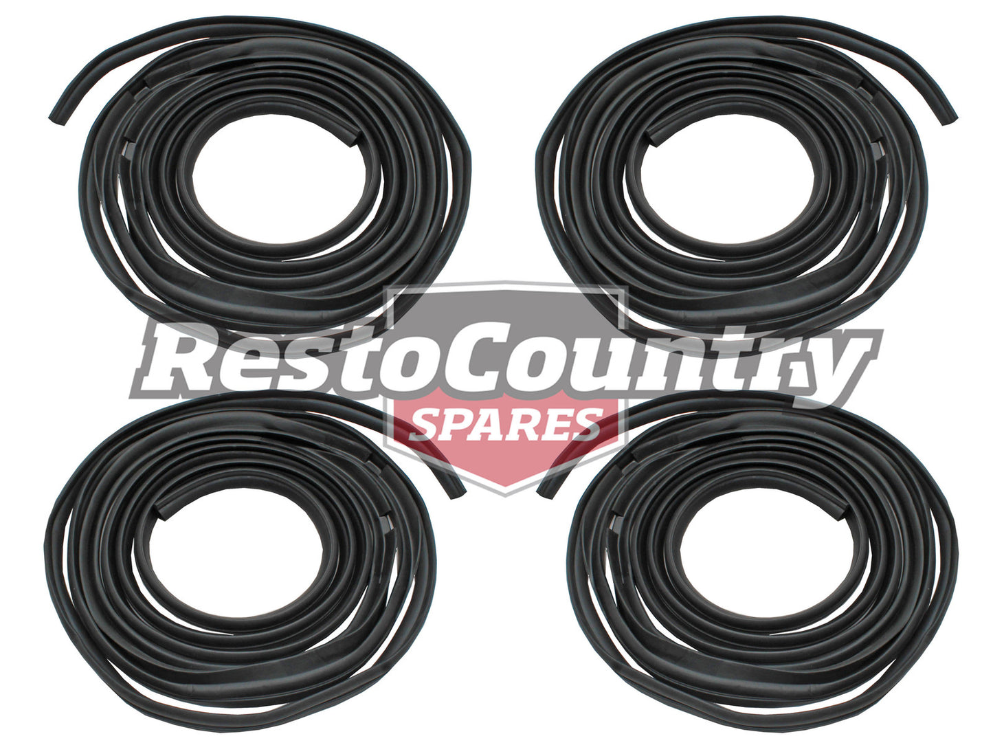 Holden Door Body / Outer Seal Kit L + R Front + Rear FB FC FE EK rubber weather - kRDS1045-a