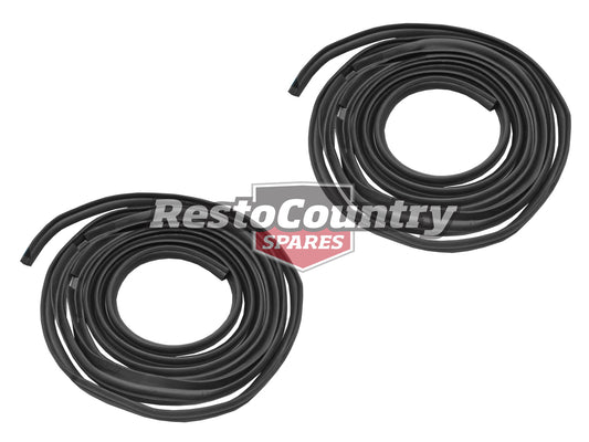 Holden Front Door Body / Outer Seal PAIR Left + Right FB FC FE EK rubber weather - kRDS1045x2