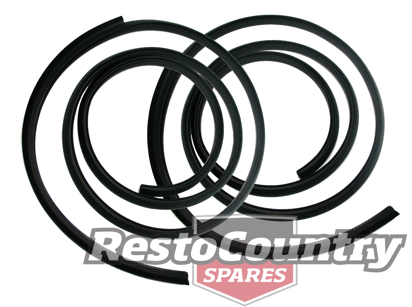 Holden Door Seal Pair Front or Rear x2 Left or Right Inner FB FC FE EK rubber - kRDS1050x2