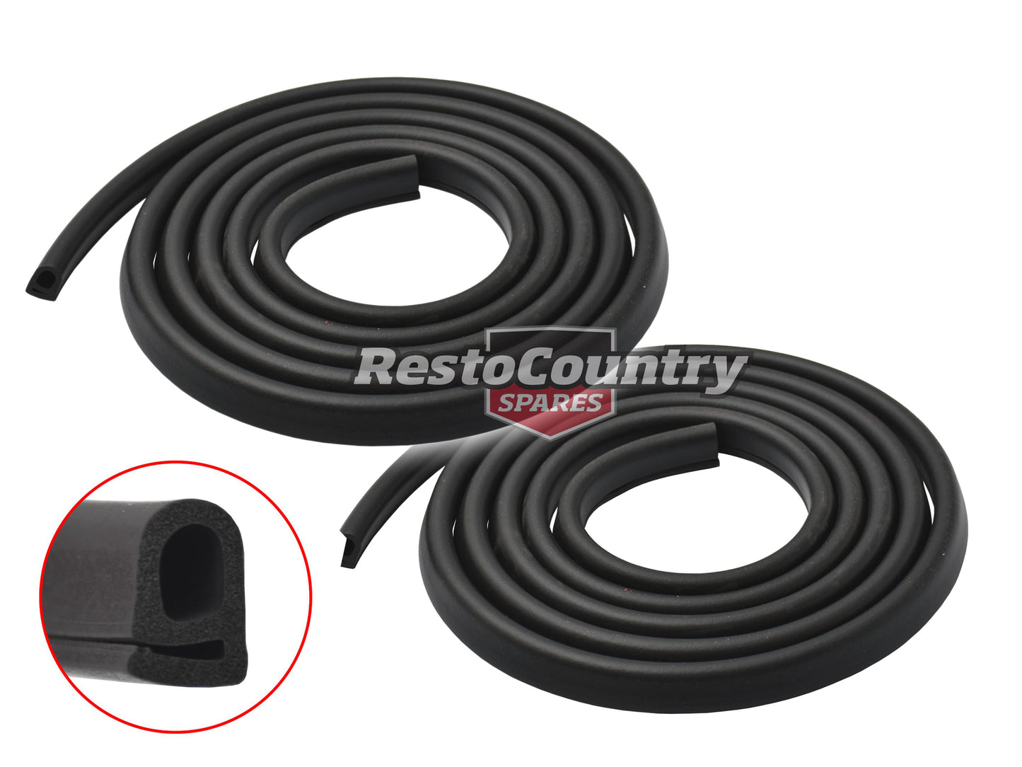 Holden Door APERTURE Seal PAIR EJ Front or Rear Sedan Wagon Ute Van - kRDS1095-a