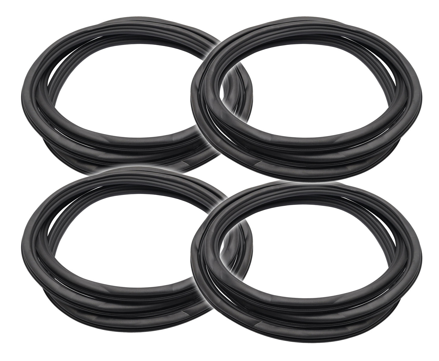 Holden Commodore FRONT + REAR Door Seal Kit x4 VT VX VY VZ SEDAN weather rubber - kRDS1101-02x4-a