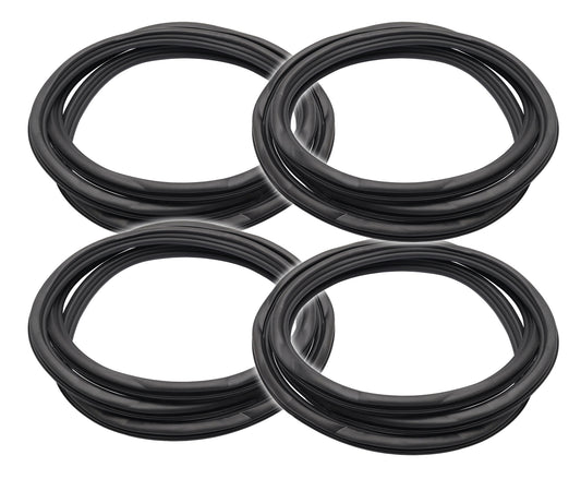 Holden Commodore FRONT + REAR Door Seal Kit x4 VT VX VY VZ SEDAN weather rubber - kRDS1101-02x4-a