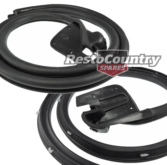 Ford Front Door Seal Pair LOWER LEFT + RIGHT XA XB XC Coupe Ute 2 Door rubber - kRDS2007-a